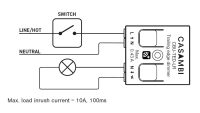 CASAMBI Dimmer CBU-TED. Einbau Gehäuse. Phasenabschnitt - Bild 2