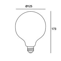 CASAMBI Leuchtmittel E27. 4W. 275lm. 2200K. Globe Filament Dimmbar - Bild 2