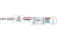 CASAMBI PWM Dimmer - 4 Kanal (CBU-PWM4). 144W - 6A. 12 - 24V DC. IP20 - Bild 2