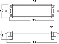 CASAMBI LED-Netzgerät 160W, 24V mit Anschlusskabel, unabh. - Bild 2
