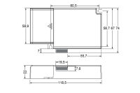 CASAMBI Netzgerät 42W. 230V AC. Konstantstrom (300 - 1050 mA). CC. Amplitudendimmung - Bild 2