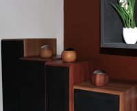 CASAMBI LEPUK  Touch-Dimmer  Mahagoni Holz, silberner Schalter - Bild 7