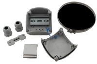 Mastbox für individuelle Bestückung, grau - Bild 1