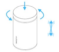 Design Fernbedienung für CASAMBI-Netzwerke Aria Neolighter schwarz - Bild 2
