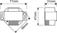 CASAMBI Schaltaktor Rolläden und Jalousien (16A). 230V AC - Bild 3