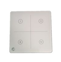 Wandschalter mit Glasoberfläche für CASAMBI-Netzwerke, weiß - Bild 2