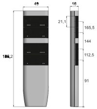 CASAMBI Fernbedienung, 8-fach, batterielos EnOcean - Bild 2