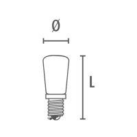 PYGMY - Backofenlampe bis 300°C - 15W, 2700K, 70lm, E14, 230V, DIM - Bild 2