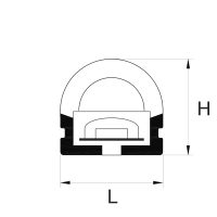 LED-Neonflex DuraNeonFlex TOP 10m 14W/m 24V 6500K - Bild 2
