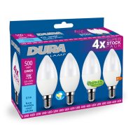 LED-Lampe QUADRIPACK E14 5W 500lm 6400K 240° Ø37 - Bild 2