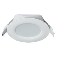 LED-Einbauleuchte LESELI 8W 600lm 4000K 120° Ø85 IP20 - Bild 1
