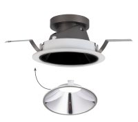 Leuchte DURABLE VERSENKTE SCHWARZ Weiß GU10 IP20 Ø90 - Bild 2
