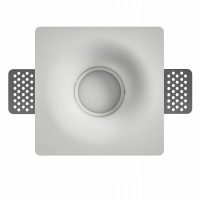 Leuchte RUND GIPSRAHMEN FÜR GU10 Weiß IP20 - Bild 1