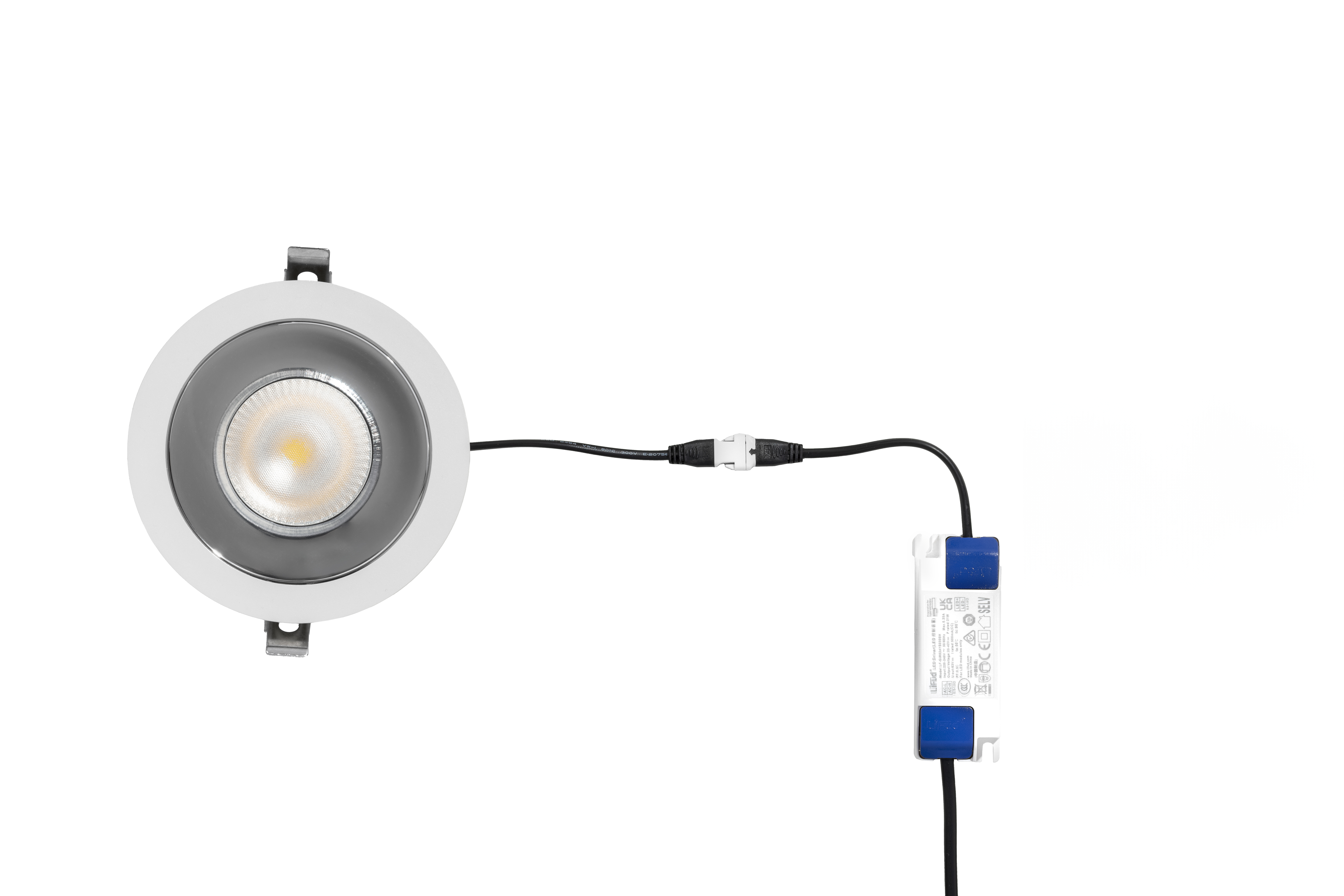 LED-Einbauleuchte REFL CCT 20W 1800lm 300040006000K 55° Ø135 IP20 - Bild 3