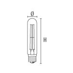 LED-Lampe DECO LED TECNO VINTAGE TRANSPARENT E27 5W 550lm 2700K 320° Ø30 - Bild 2