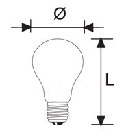 GOCCIA A60 12,5W 220-240V 1050LM 4000K - Bild 3