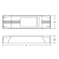 LED-Panel SLIMFLUX BL + UGR BASIC 155mm IP20 - Bild 3
