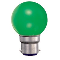 LED-Lampe PING BALL B22 0.5W Grün 320° - Bild 1