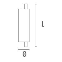 LED-Lampe LINEAR ERRE7s 330° R7s 11.5W 1521lm 2700K - Bild 2