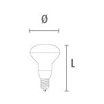 REFLECT-LED R90 - 12W, 2700K, 1300lm, E27, 120°, 220-240V - Bild 2