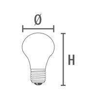 LED-Lampe ANTI INSEKTEN GLS E27 7W 1700K Gelb 270° - Bild 2