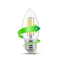 LED-Lampe DECO LED TECNO VINTAGE TRANSPARENT E27 2.2W 470lm 2700K 320° - Bild 1