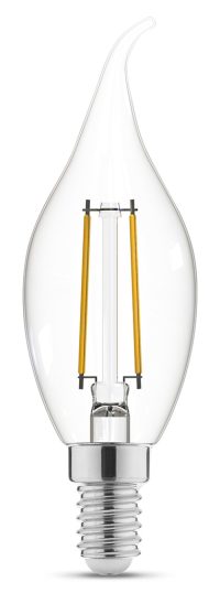 LED-Lampe DECO LED TECNO VINTAGE TRANSPARENT E14 2W 250lm 2700K 320° - Bild 1