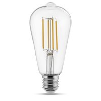 LED-Lampe DECO LED TECNO VINTAGE TRANSPARENT E27 8W 1055lm 2700K 320° Ø64 - Bild 1
