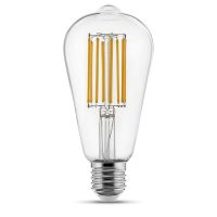 LED-Lampe DECO LED TECNO VINTAGE TRANSPARENT E27 11W 1350lm 2700K 320° Ø64 - Bild 1