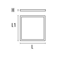 LED-Panel SLIMFLUX BL IP65 PRO 630mm - Bild 3