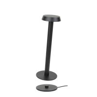 MARAMA Akku-Tischleuchte+Ladestation - 2W, 1800-4000K, 100lm, DIM, schwarz - Bild 1