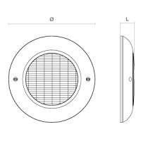 LED-Poolleuchte POOL OBLÒ 18W Kabel IP68 - Bild 2
