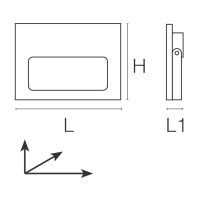 LED-Strahler PANTH H1 24W 3900lm 3000K 110° IP65 - Bild 2