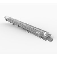 LED-Feuchtraumleuchte EVO DAMP PROOF FÜR T8 LED RÖHRE 657mm IP65 - Bild 1
