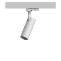 DURA BEAM 3 Phasen Strahler - 12W, 3000K, 920lm, 15°, Ra90, ø50mm, 220-240V, weiss - Bild 1