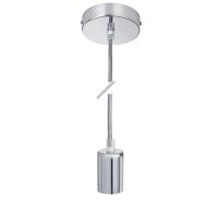 LED-Lampe AUFHÄNGEKABEL E27 Chrom - Bild 1
