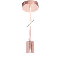 LED-Lampe AUFHÄNGEKABEL E27 Kupfer rosé - Bild 1