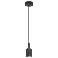 LED-Lampe AUFHÄNGEKABEL E27 Schwarz - Bild 1