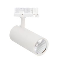 Stromschienenstrahler UNO TRACK LIGHT 36W 4050lm 3000K 36° Eurostandard IP20 Weiß - Bild 1