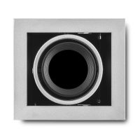 Leuchte DURABLE VERSENKTE EINSTELLBARE OPTIK Silbergrau GU10 IP20 110mm - Bild 1