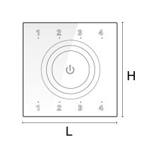 Dimmer TOUCH DMX 146mm - Bild 2