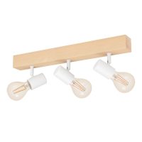 EGLO BALKEN/3 E27 EICHE/WEISS TOWNSHEND 3 - Bild 1