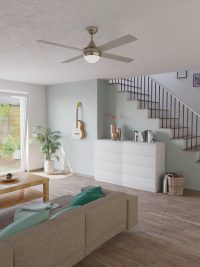 Eglo VARADERO Deckenventilator Nickel-Matt. 2-flammig - Bild 1