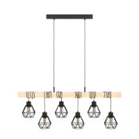 EGLO HL/6 SCHWARZ/EICHE-OPTIK TOWNSHEND 5 - Bild 4