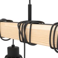 EGLO HL/9 SCHWARZ/EICHE-OPTIK TOWNSHEND 5 - Bild 3
