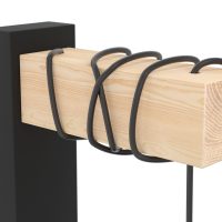 EGLO WL/1 SCHWARZ/EICHE-OPTIK TOWNSHEND 5 - Bild 3