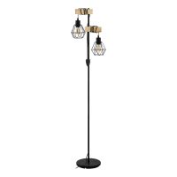 EGLO STL/2 SCHWARZ/EICHE-OPTIK TOWNSHEND 5 - Bild 1