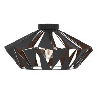 EGLO DL/1 E27 SCHWARZ/KUPFER CARLTON 6 - Bild 5