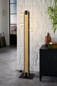 Eglo LAYHAM Stehleuchte Braun. Schwarz. 4-flammig - Bild 2