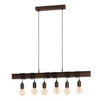 EGLO HL/6 E27 BRAUN-ANTIK  TOWNSHEND 4 - Bild 1